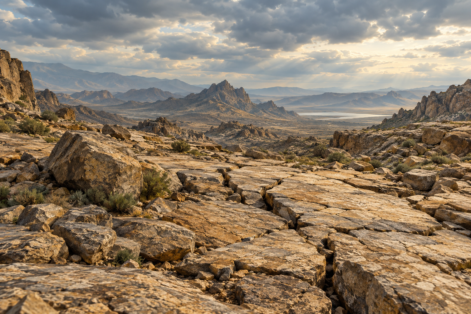 AI-created natural landscape inspired by the verses’ language; not a depiction of the final earthquake.
