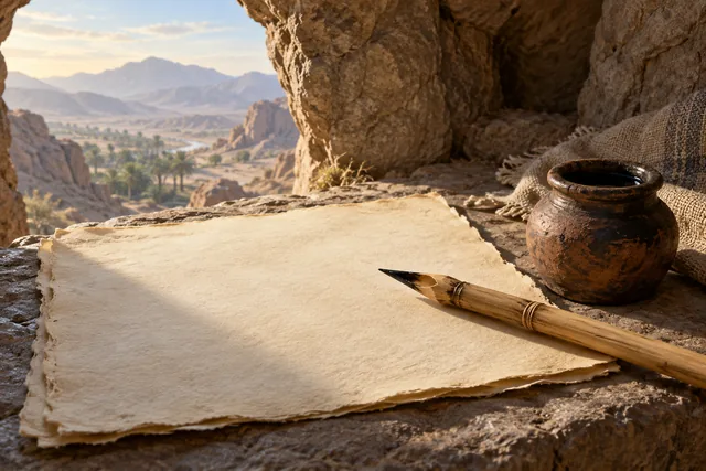 Read, in the name of your Lord · imagined passage illustration